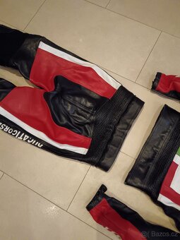 Ducati Corse-Dámská kožená moto kombinéza, dvoudílná - 18
