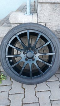 Alu kola 5x112 r17.Černe vw škoda audi Seat - 18