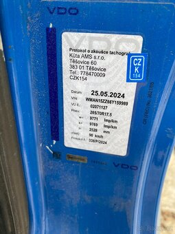 MAN TGL 12.210 plachta s hydraulickým čelem 4x2 - 18