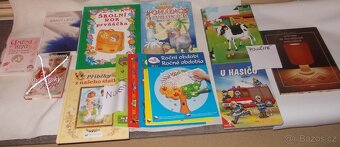 SÁČKA+BUNDIČKY +DŽÍSKY+KOŠILE+KNIHY PRO DĚTI - 18