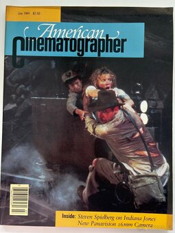 Set vintage filmového časopisu Cinematographer z osmdesátek - 18