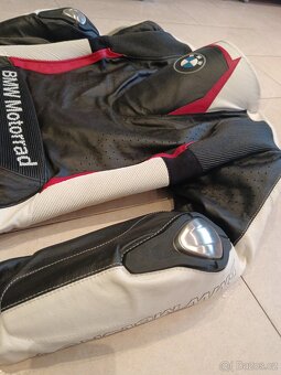 BMW Double R-Pánská kožená moto kombinéza, jednodílná - 18