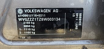 VW Touran 1.4TSi 103kw / Facelift / zachovalý stav - 18