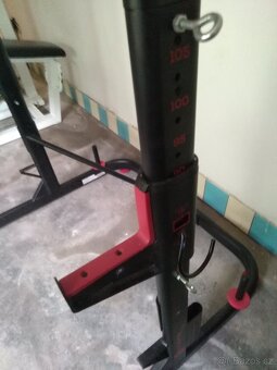 Posilovací hrazda+ Stojan dřepy a bench za top cenu - 18