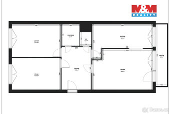 Pronájem bytu 3+kk v Mladé Boleslavi, ul. 17. listopadu - 18