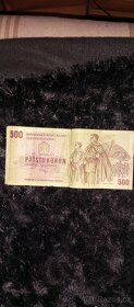 Staré bankovky a mince - 18