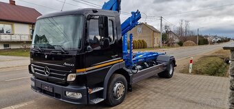 MERCEDES-BENZ ATEGO HÁKOVÝ NOSIČ KONTAJNEROV S HYDRAULICKOU - 18