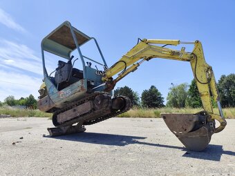 Minibagr Yanmar B15. 2x lyžica. - 18