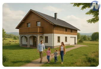 Stavební pozemek 2 432 m² v srdci Šumavy – Jesení u Čachrova - 18