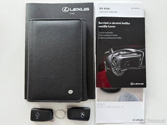 Lexus RX450h,260kw,3/2017,75142km,ČR,1.Maj,Servis,2xALU - 18