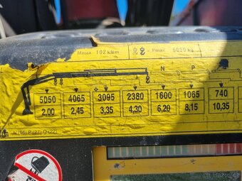 MERCEDES 1524 4x4 + FASSI 110 + diaľkové + navijak - 18