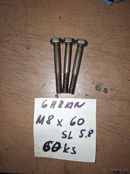 Spojovací materiál..šrouby, matice NOVÉ - 18