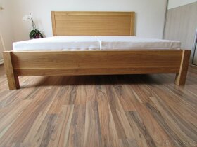 Luxusná dubová postel Klára + zdarma 2 stolíky, od 690€ - 18
