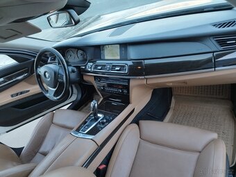 BMW 740D,225KW, X-DRIVE, BÍLA PERLEŤ, 2011 - 18