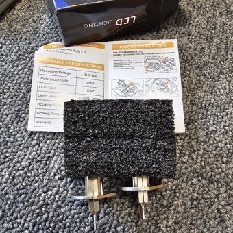 AGPTEK H7 LED žárovka 60W,KOYOSO H7 LED 90W,H11 - 18
