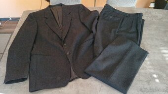 Pěkný kvalitní pánský oblek LEITHÄUSER vel.50 - 18