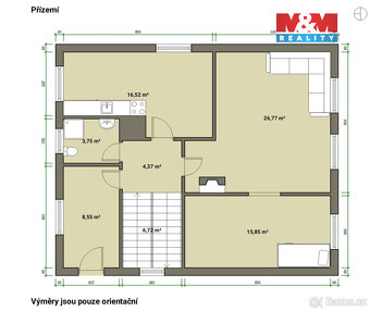 Prodej rodinného domu, 147 m², Cheb, ul. Severní - 18