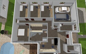 Pozemek s projektem a stavebním povolením - Jizerní Vtelno - 18