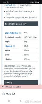 Sušička Gorenje 8kg - 18