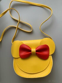 Nová kožená světle růžová dětská kabelka Minnie - 18