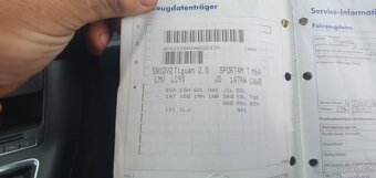 VOLKSWAGEN TIGUAN 2.0TSI 4X4 147KW VADNÝ MOTOR - 18