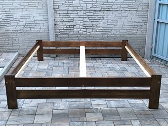 Prodám manželskou postel + Matrací 180cm x 200cm - 18