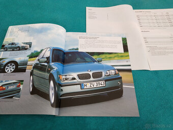 Prospekty BMW 3 E46 Sedan, 1998, 1999, 2000, 2001, německy - 18