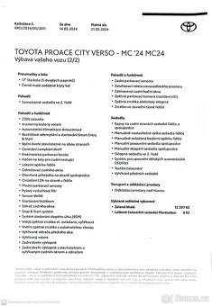 Toyota ProAce City Verso 1.5 D-4D VIP Long odpočet DPH - 18