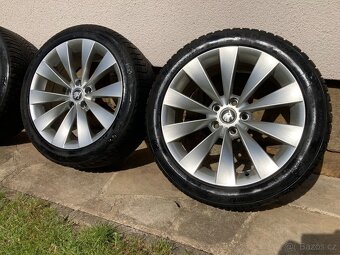 Škoda Superb 3, alu kola Pegasus 235/45/R18 se zimní pneu - 18