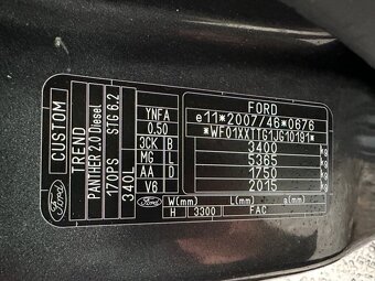 Prodávám Ford Transit Custom 2.0Tdci 125kw 9-míst - 18