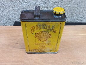 Staré plechovky - Shell - Mobiloil Gargoyle - 18