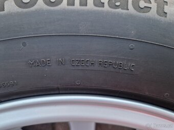 AUDI - ORIGINÁL AL.KOLA+4xZIMNÍ PNEU CONTINENTAL 235/65R17 - 18