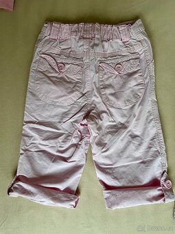 Set 7 ks dívčích tepláků, džín, plátěných a 3/4 kalhot - 18