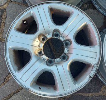 Litá kola originál 16" Ssangyong Rexton I. Tři typy - 18