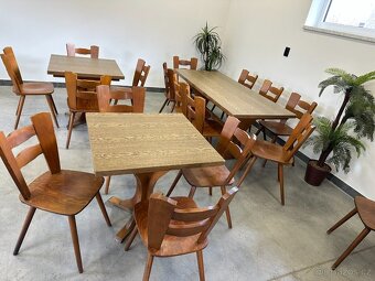 12 kusů.Robustní jídelní GASTRO stoly do pivnice - 18