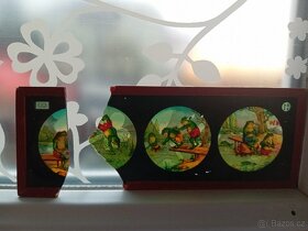 Sklíčka do magické lucerny staré (historické) - 18