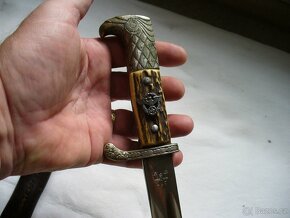 Original-nemecky,velecny policejni bajonet.Wehrmacht,SS,Luft - 18