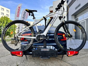 Nosič na tažné na 2 elektrokola s led dynamickými světly - 18