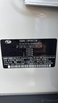 Prodám Subaru Outback 2022, motor 2.5i T ES Touring 125 kW - 18