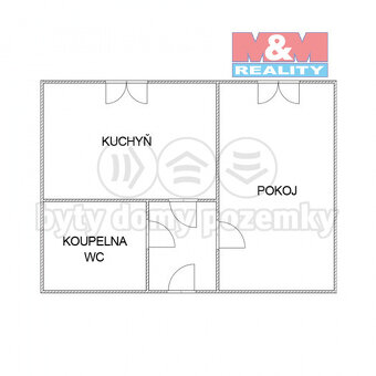 Pronájem bytu 1+1, 37 m², Ostrava, ul. Josefa Brabce - 18