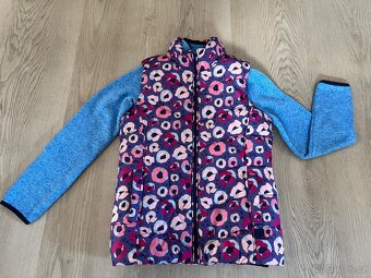 5x Mikina dívčí funkční, flísová, pletená 140-146-152 - 18