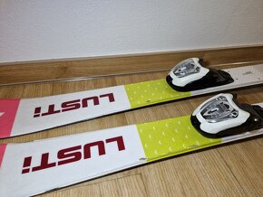 Dětské lyže LUSTI + lyžáky ALPINA - 18