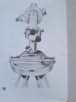 Carl Zeiss Jena Theo 020 –historický theodolit, kufr, návody - 18