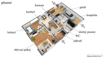 Prodej rodinného domu, 180 m2, Vranov - 18