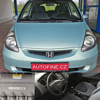 HONDA JAZZ 1,3 i DSi ČTYŘVÁLEC BENZÍN, KLIMA, EL. TOP - 18