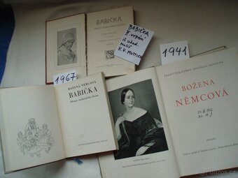 stará kniha Babička-B.Němcová-pozlacená - 18