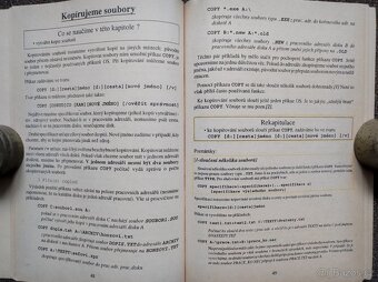 Počítačové učebnice 1. pol. 90. MS-DOS sestavy - 18