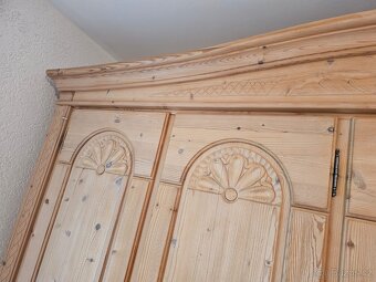 Celodřevěná ložnice ručně řezaná viz poslední foto - 18