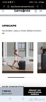 Samsonite Upscape Spinner 81 cm (XL) - 18