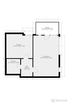 Pronájem bytu 2+kk, Písková, Modřany, 22900 Kč/měs, 57 m2 - 18